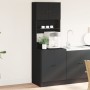Mueble de cocina madera de ingeniería negro 60x50x180 cm de , Armarios de cocina - Ref: Foro24-3276638, Precio: 193,85 €, Des...
