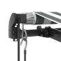 Toldo retráctil automático gris antracita y blanco 400x350 cm de , Toldos - Ref: Foro24-3215810, Precio: 448,29 €, Descuento: %