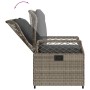 Set comedor de jardín 3 piezas con cojines ratán sintético gris de , Conjuntos de jardín - Ref: Foro24-3262985, Precio: 297,3...