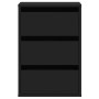 Cajonera de esquina madera de ingeniería negra 40x41x58 cm de , Cajoneras - Ref: Foro24-852835, Precio: 91,96 €, Descuento: %