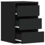 Cajonera de esquina madera de ingeniería negra 40x41x58 cm de , Cajoneras - Ref: Foro24-852835, Precio: 91,96 €, Descuento: %