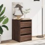 Cajonera de esquina madera ingeniería marrón roble 40x41x58 cm de , Cajoneras - Ref: Foro24-852840, Precio: 80,33 €, Descuent...