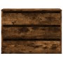 Cajonera de esquina madera ingeniería roble ahumado 80x41x58 cm de , Cajoneras - Ref: Foro24-852856, Precio: 103,83 €, Descue...