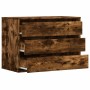 Cajonera de esquina madera ingeniería roble ahumado 80x41x58 cm de , Cajoneras - Ref: Foro24-852856, Precio: 103,83 €, Descue...