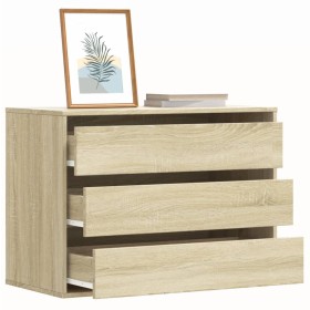 Cajonera de esquina madera ingeniería roble Sonoma 80x41x58 cm de , Cajoneras - Ref: Foro24-852854, Precio: 110,78 €, Descuen...