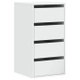 Cajonera de esquina madera de ingeniería blanca 40x41x76 cm de , Cajoneras - Ref: Foro24-852861, Precio: 95,26 €, Descuento: %
