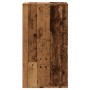 Cómoda de esquina madera de ingeniería envejecida 40x41x76 cm de , Cajoneras - Ref: Foro24-852868, Precio: 88,52 €, Descuento: %
