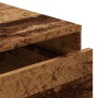 Cómoda de esquina madera de ingeniería envejecida 40x41x76 cm de , Cajoneras - Ref: Foro24-852868, Precio: 88,52 €, Descuento: %