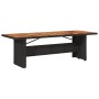 Set de mesa y sillas de jardín 11 pzas y cojines ratán PE negro de , Conjuntos de jardín - Ref: Foro24-3277268, Precio: 1,00 ...