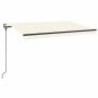 Toldo retráctil automático crema 450x300 cm de , Toldos - Ref: Foro24-3069127, Precio: 483,58 €, Descuento: %