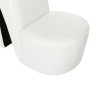 Sillón con forma de zapato de tacón cuero sintético blanco en Sillones | Comprar online en Foru.es