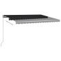 Toldo de pie automático gris antracita 400x350 cm de , Toldos - Ref: Foro24-3069829, Precio: 566,47 €, Descuento: %