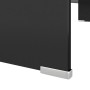 Soporte para TV/Elevador monitor cristal negro 90x30x13 cm de , Muebles TV - Ref: Foro24-244138, Precio: 97,16 €, Descuento: %
