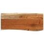Tablero rectangular madera de acacia borde vivo 80x40x3,8 cm de , Tableros para mesas - Ref: Foro24-370634, Precio: 75,21 €, ...