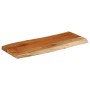 Tablero rectangular madera de acacia borde vivo 80x40x3,8 cm de , Tableros para mesas - Ref: Foro24-370634, Precio: 75,21 €, ...