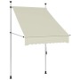 Toldo retráctil de operación manual color crema 100 cm de , Toldos - Ref: Foro24-145833, Precio: 98,66 €, Descuento: %