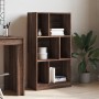 Estantería madera de ingeniería marrón roble 57x28,5x107,5 cm de , Librerías y estanterías - Ref: Foro24-848009, Precio: 63,8...
