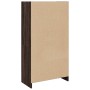 Estantería madera de ingeniería marrón roble 57x28,5x107,5 cm de , Librerías y estanterías - Ref: Foro24-848009, Precio: 63,8...