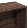 Estantería madera de ingeniería marrón roble 57x28,5x107,5 cm de , Librerías y estanterías - Ref: Foro24-848009, Precio: 63,8...