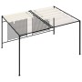 Cenador con techo retráctil color crema 3x4x2,3 m 180 g/m² de , Carpas y cenadores - Ref: Foro24-313623, Precio: 397,81 €, De...