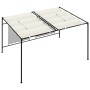 Cenador con techo retráctil color crema 3x4x2,3 m 180 g/m² de , Carpas y cenadores - Ref: Foro24-313623, Precio: 397,81 €, De...