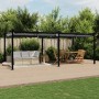 Cenador de jardín con techo retráctil aluminio antracita 3x6 m de , Carpas y cenadores - Ref: Foro24-3217062, Precio: 705,54 ...