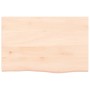 Estante de lavabo de pared de acero y madera maciza de roble de , Tocadores de baño - Ref: Foro24-3302543, Precio: 59,67 €, D...