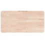 Estante de lavabo de pared de acero y madera maciza de roble de , Tocadores de baño - Ref: Foro24-3302328, Precio: 74,97 €, D...