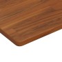 Estante de lavabo de pared de acero y madera maciza de roble de , Tocadores de baño - Ref: Foro24-3302349, Precio: 75,19 €, D...