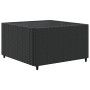 Set de muebles de jardín y cojines 7 pzas ratán sintético negro de , Conjuntos de jardín - Ref: Foro24-3308115, Precio: 590,1...
