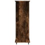 Armario con ruedas madera ingeniería roble ahumado 102x38x110cm de , Almacenamiento de ropa y armarios - Ref: Foro24-848035, ...