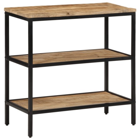 Mesa consola madera maciza de mango rugosa 70x35x70 cm de , Mesas auxiliares - Ref: Foro24-374072, Precio: 104,63 €, Descuent...