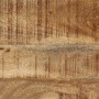 Mesa consola madera maciza de mango rugosa 70x35x70 cm de , Mesas auxiliares - Ref: Foro24-374072, Precio: 104,63 €, Descuent...