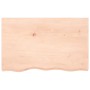 Estante de lavabo de pared de acero y madera maciza de roble de , Tocadores de baño - Ref: Foro24-3302597, Precio: 93,11 €, D...