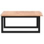Estante de lavabo de pared de acero y madera maciza de roble de , Tocadores de baño - Ref: Foro24-3302605, Precio: 91,49 €, D...