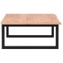 Estante de lavabo de pared de acero y madera maciza de roble de , Tocadores de baño - Ref: Foro24-3302613, Precio: 124,64 €, ...