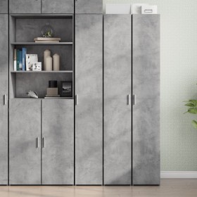 Aparador de madera de ingeniería gris hormigón 30x42,5x185 cm de , Aparadores - Ref: Foro24-3281395, Precio: 142,11 €, Descue...