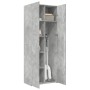 Aparador alto madera de ingeniería gris hormigón 70x42,5x185 cm de , Aparadores - Ref: Foro24-3281430, Precio: 191,17 €, Desc...