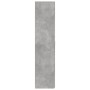 Aparador alto madera de ingeniería gris hormigón 70x42,5x185 cm de , Aparadores - Ref: Foro24-3281430, Precio: 191,17 €, Desc...