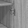Aparador de madera de ingeniería gris Sonoma 30x42,5x185 cm de , Aparadores - Ref: Foro24-3281397, Precio: 137,89 €, Descuent...