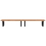 Estante de lavabo de pared de acero y madera maciza de haya de , Tocadores de baño - Ref: Foro24-3302459, Precio: 193,10 €, D...