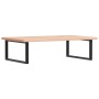 Estante de lavabo de pared de acero y madera maciza de haya de , Tocadores de baño - Ref: Foro24-3302517, Precio: 130,18 €, D...
