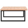 Estante de lavabo de pared de acero y madera maciza de haya de , Tocadores de baño - Ref: Foro24-3302517, Precio: 130,18 €, D...