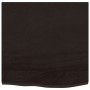 Estante de lavabo de pared de acero y madera maciza de roble de , Tocadores de baño - Ref: Foro24-3302653, Precio: 76,38 €, D...