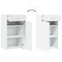 Aparador madera de ingeniería blanco 50x42,5x93 cm de , Aparadores - Ref: Foro24-846292, Precio: 116,77 €, Descuento: %