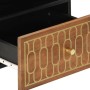 Mesita de noche de madera maciza de mango 40x33x46 cm de , Mesitas de noche - Ref: Foro24-358290, Precio: 54,49 €, Descuento: %