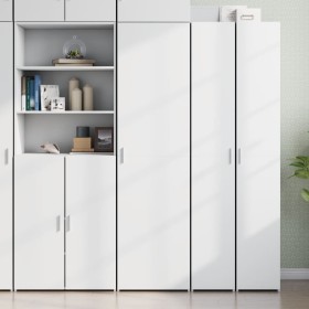Aparador de madera de ingeniería blanco 50x42,5x185 cm de , Aparadores - Ref: Foro24-3281413, Precio: 180,14 €, Descuento: %