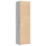 Aparador de madera de ingeniería gris Sonoma 50x42,5x185 cm de , Aparadores - Ref: Foro24-3281418, Precio: 166,19 €, Descuent...