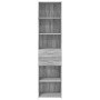 Aparador de madera de ingeniería gris Sonoma 45x42,5x185 cm de , Aparadores - Ref: Foro24-3281453, Precio: 115,39 €, Descuent...