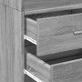 Aparador de madera de ingeniería gris Sonoma 45x42,5x185 cm de , Aparadores - Ref: Foro24-3281453, Precio: 115,39 €, Descuent...
